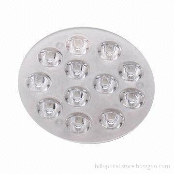 96mm 12-in-l LED par light lens, can do clear red and green color